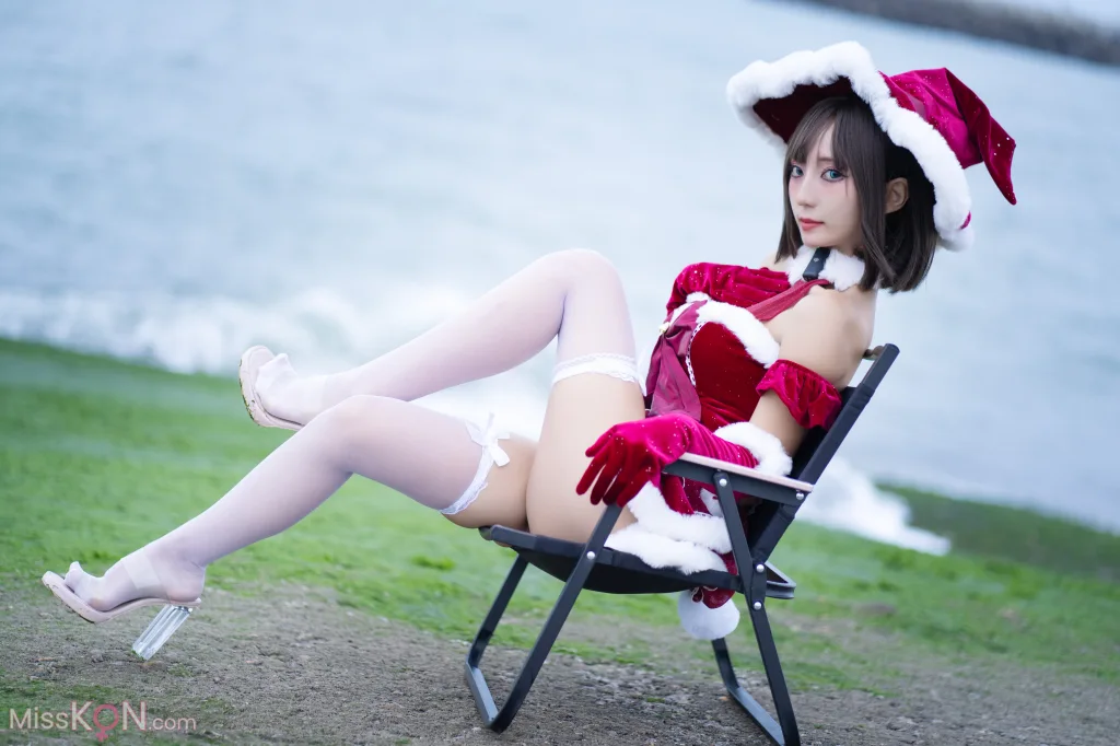 Coser@职业奶妈三水子: 圣诞小裙子 (72 ảnh)