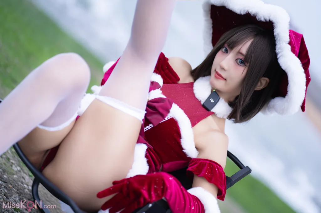 Coser@职业奶妈三水子: 圣诞小裙子 (72 ảnh)