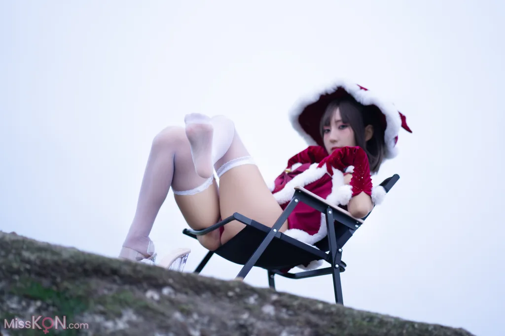 Coser@职业奶妈三水子: 圣诞小裙子 (72 ảnh)
