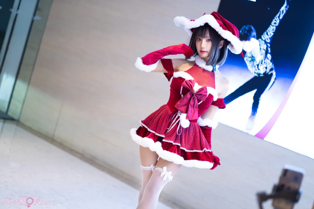 Coser@职业奶妈三水子: 圣诞小裙子 (72 ảnh)