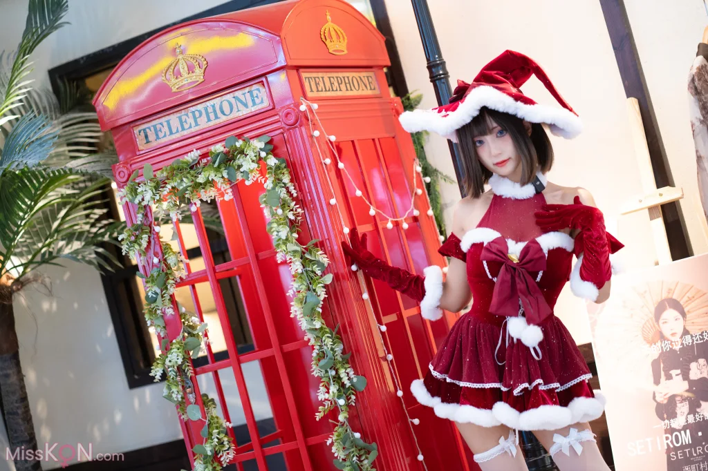 Coser@职业奶妈三水子: 圣诞小裙子 (72 ảnh)