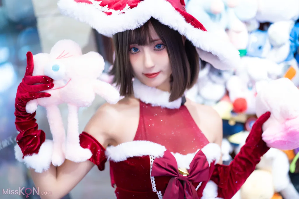 Coser@职业奶妈三水子: 圣诞小裙子 (72 photos)
