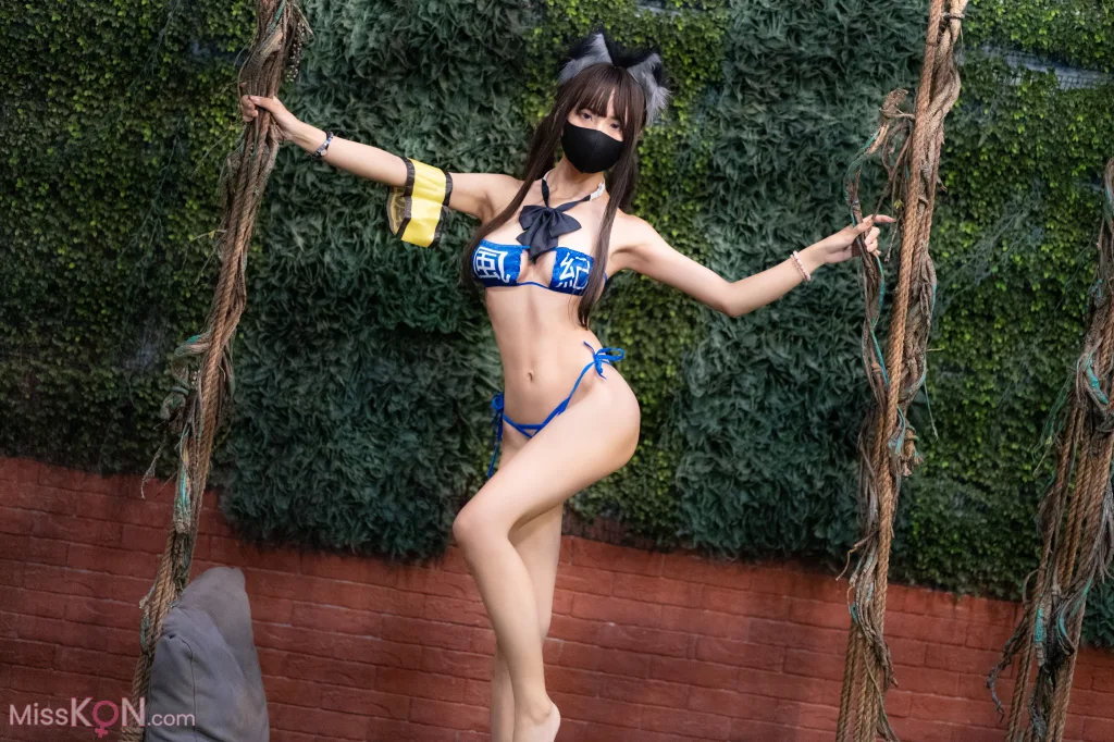 Coser@职业奶妈三水子: 风纪委员 (50 photos)