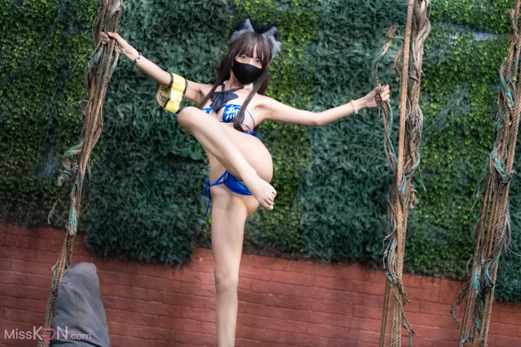 Coser@职业奶妈三水子: 风纪委员 (50 photos)