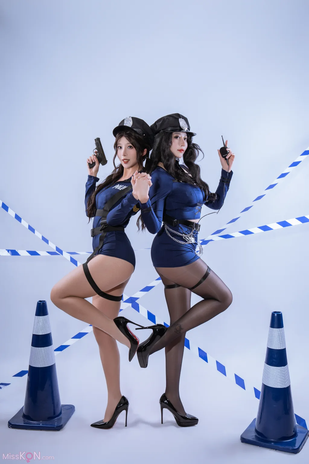 Coser@云溪溪 (Yunx1x1): 奶桃桃×奈汐酱nice 限制区 (73 ảnh)