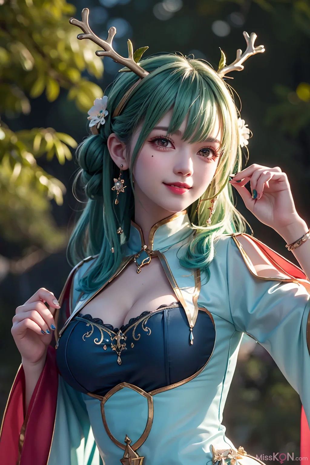 [AI Generated] 小鹿女 (129 photos)