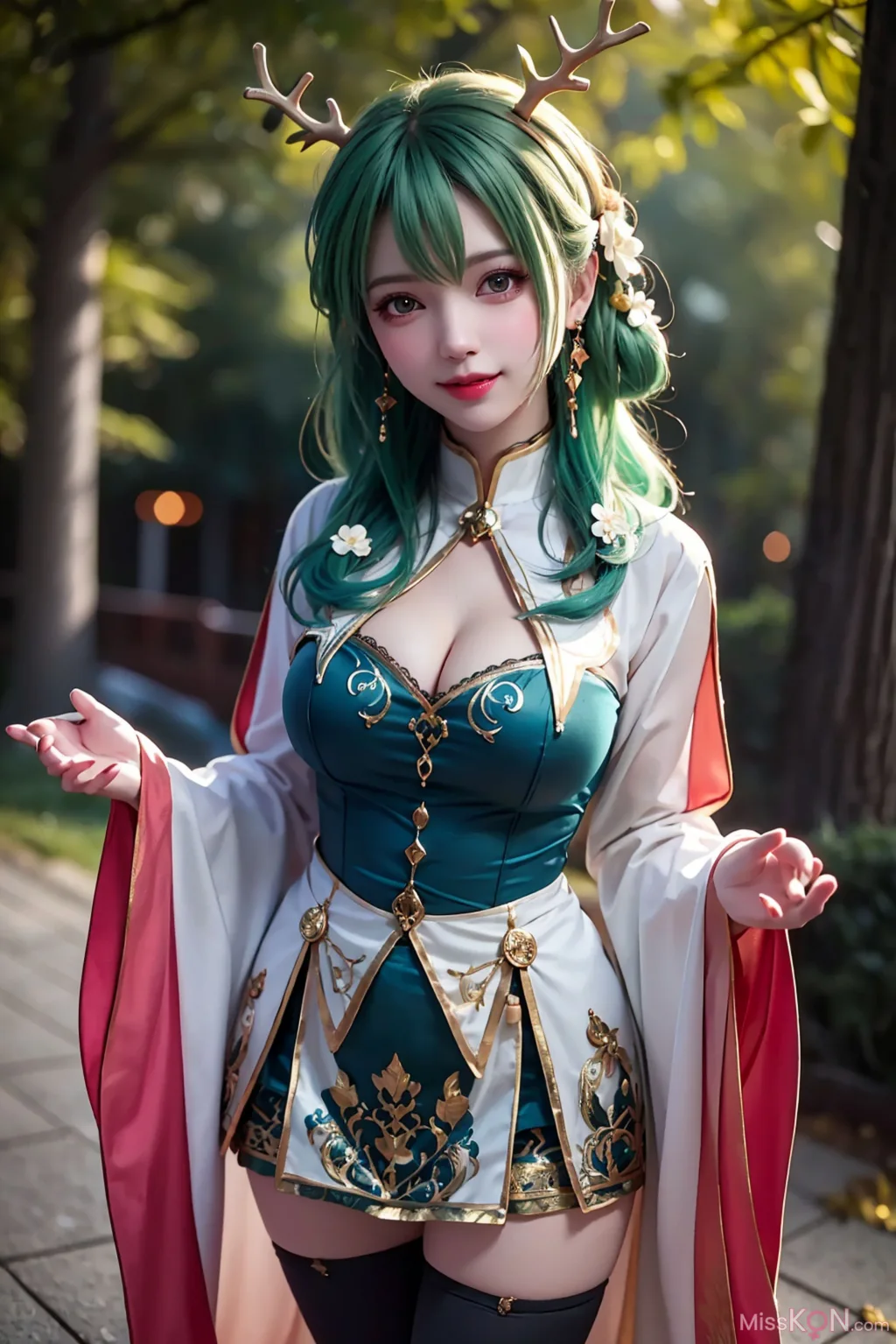 [AI Generated] 小鹿女 (129 photos)
