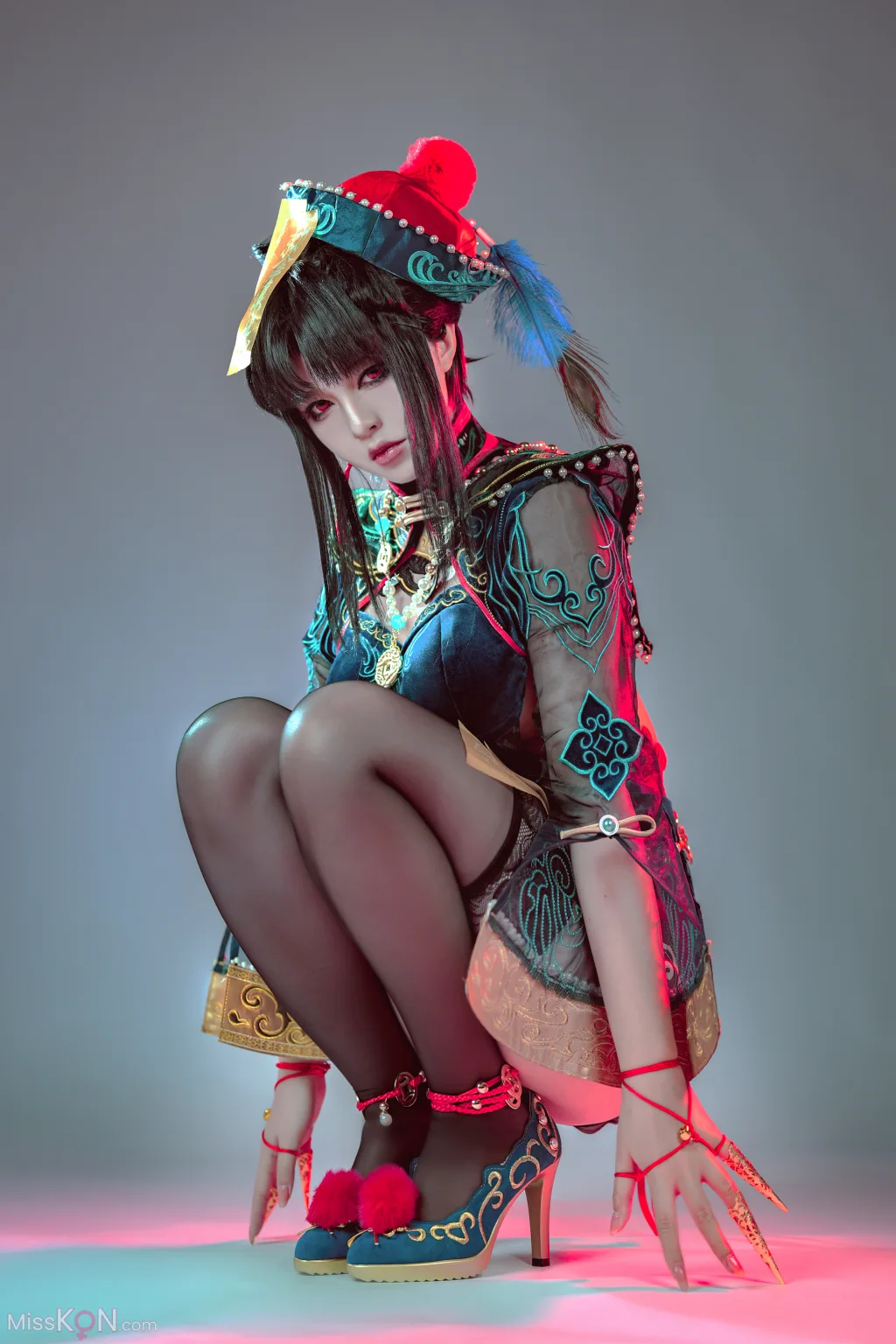 Coser@半半子: 玉玲珑僵尸娘 (24 ảnh )