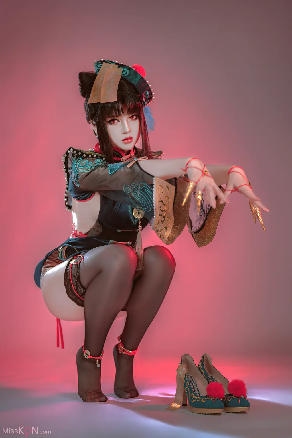 Coser@半半子: 玉玲珑僵尸娘 (24 ảnh )