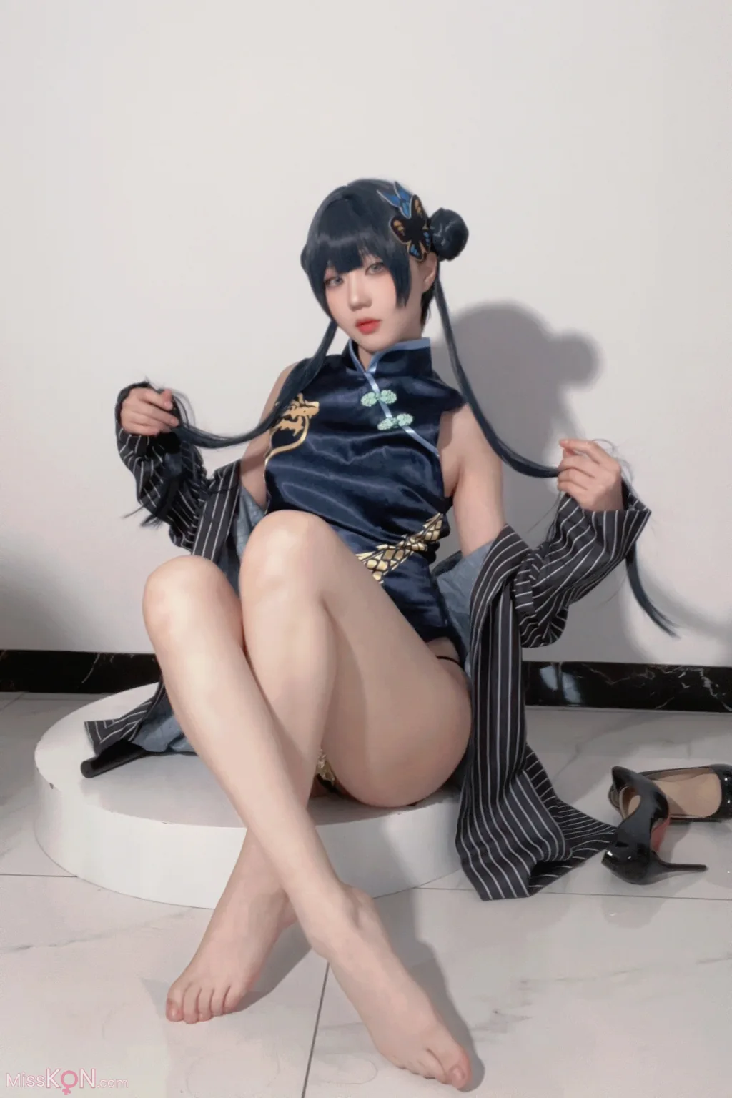Coser@无影喵喵Ghost: 妃咲 (85 photos )