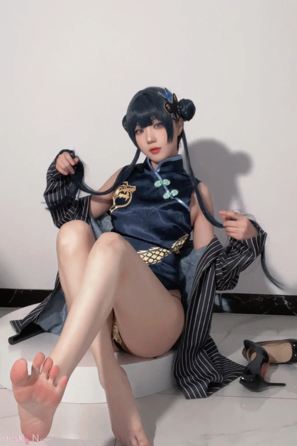 Coser@无影喵喵Ghost: 妃咲 (85 photos )