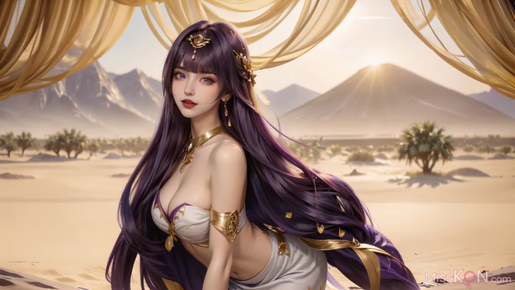 [AI Generated] 原神-沙漠女王 (106 ảnh)