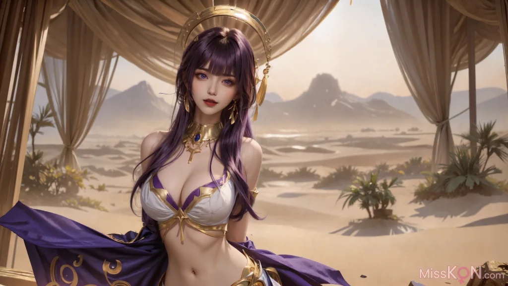 [AI Generated] 原神-沙漠女王 (106 ảnh)