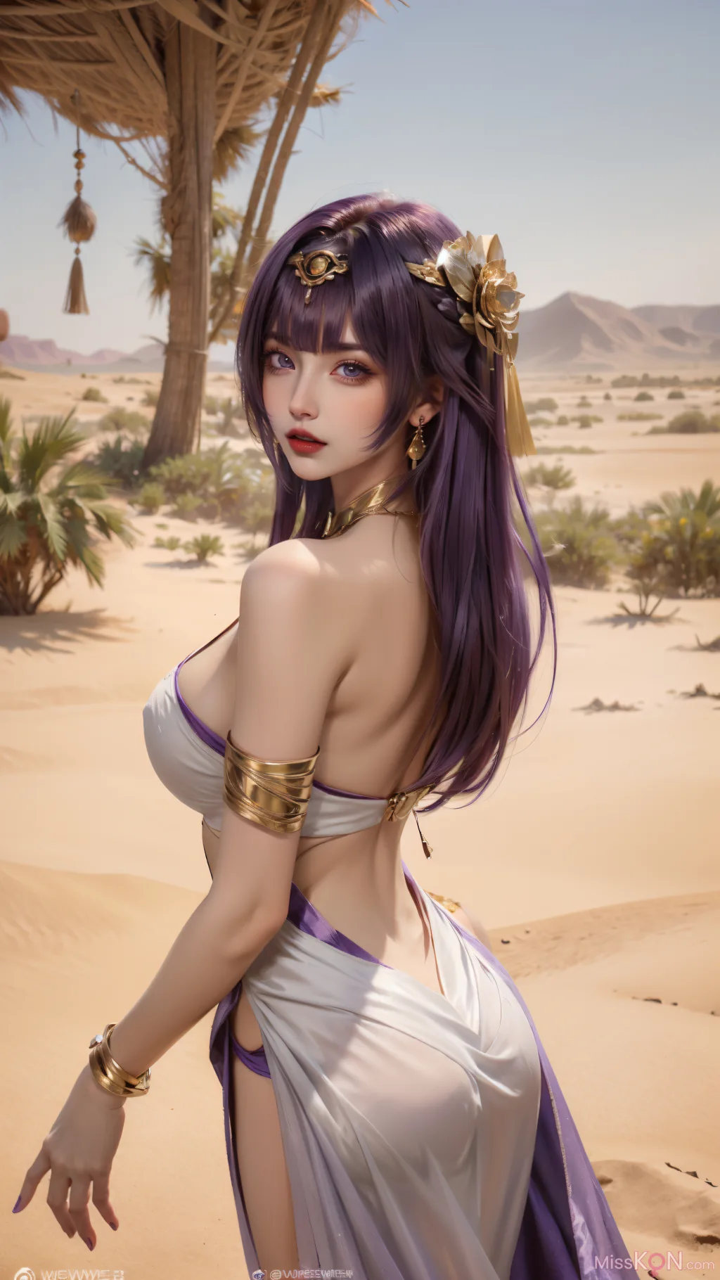[AI Generated] 原神-沙漠女王 (106 photos)