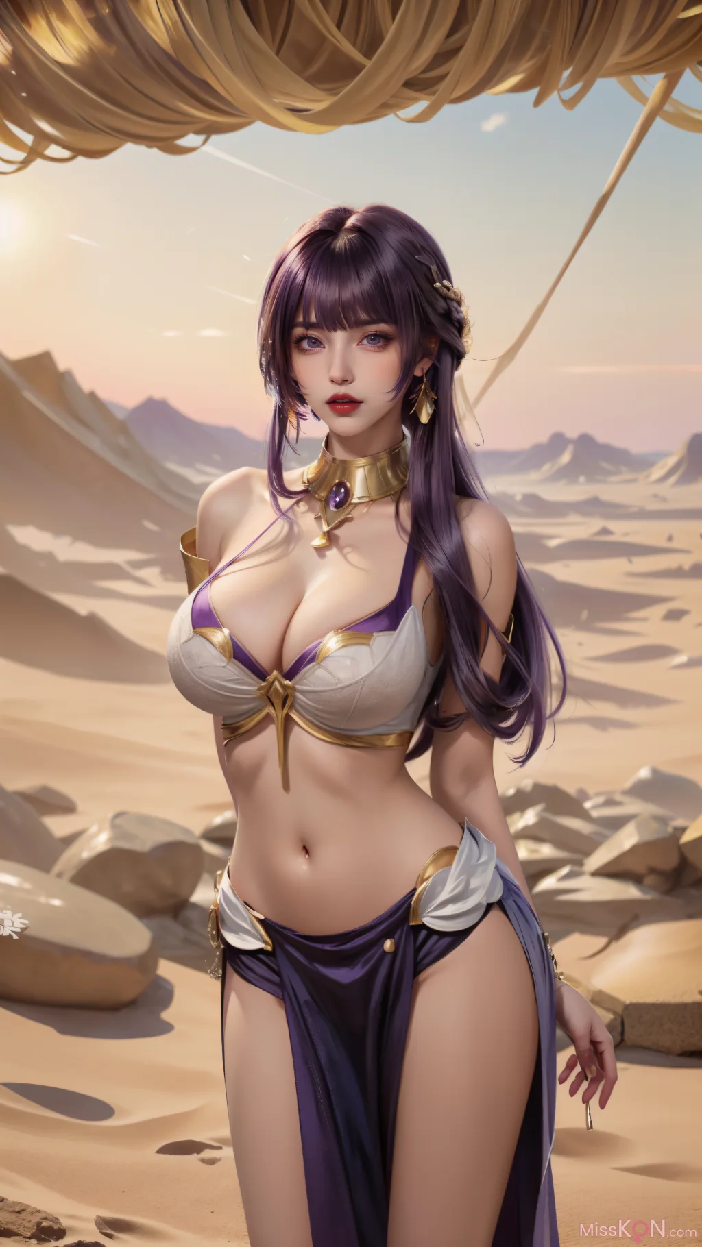 [AI Generated] 原神-沙漠女王 (106 photos)