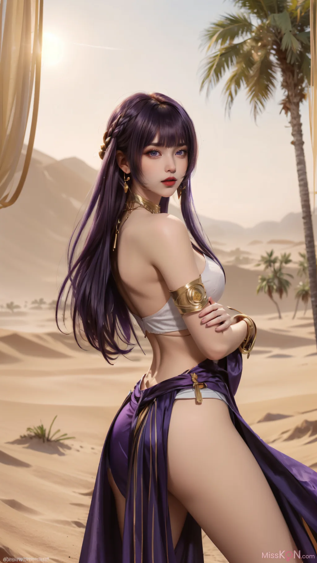 [AI Generated] 原神-沙漠女王 (106 photos)
