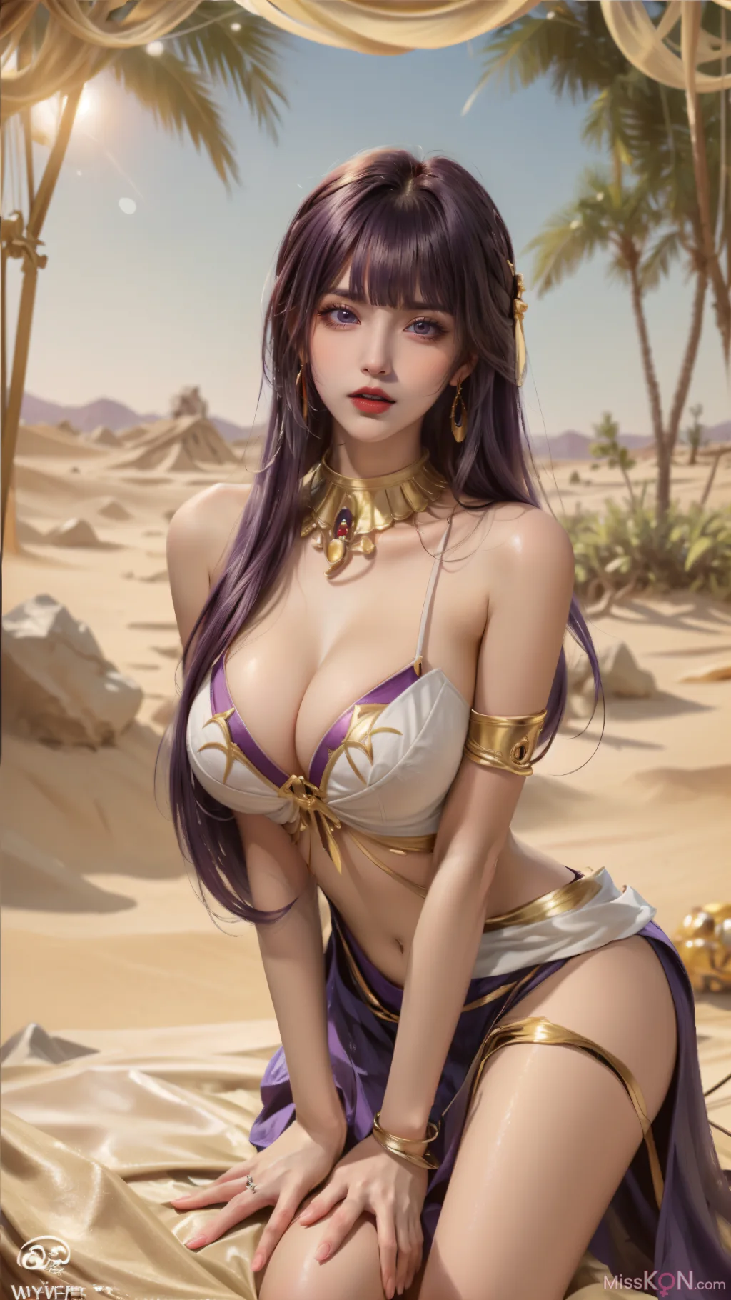 [AI Generated] 原神-沙漠女王 (106 photos)