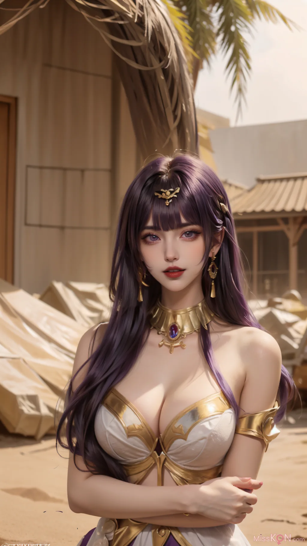 [AI Generated] 原神-沙漠女王 (106 photos)
