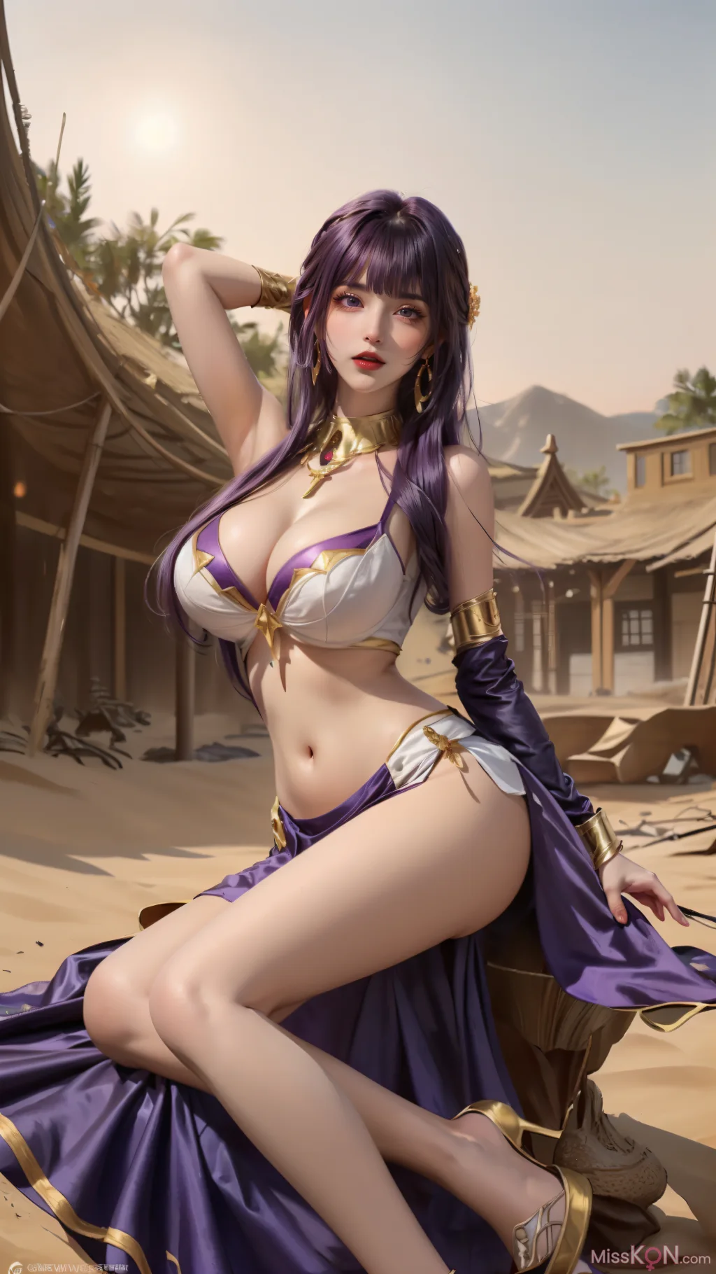 [AI Generated] 原神-沙漠女王 (106 photos)
