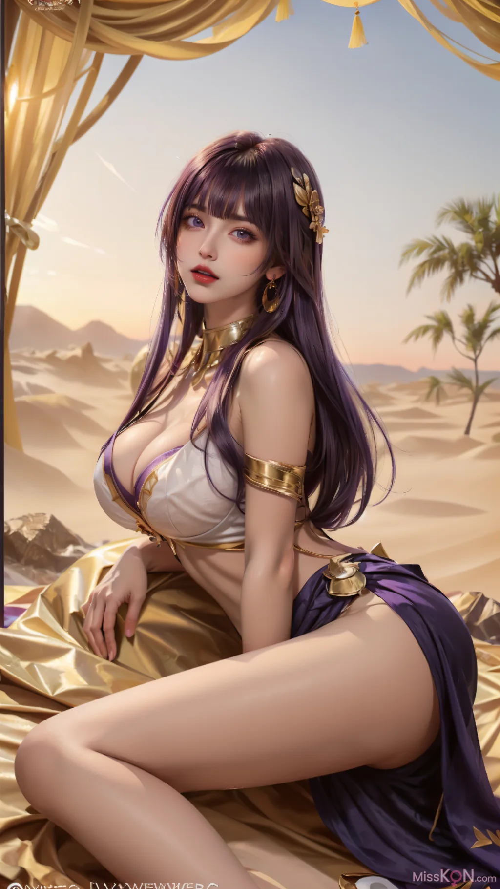 [AI Generated] 原神-沙漠女王 (106 photos)