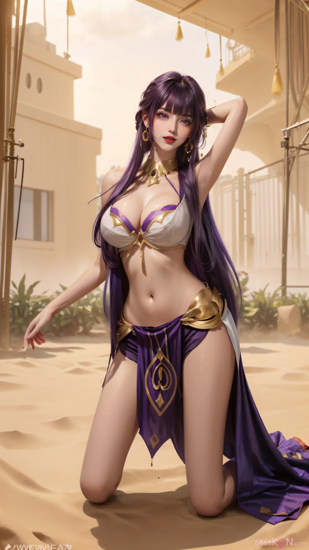 [AI Generated] 原神-沙漠女王 (106 photos)