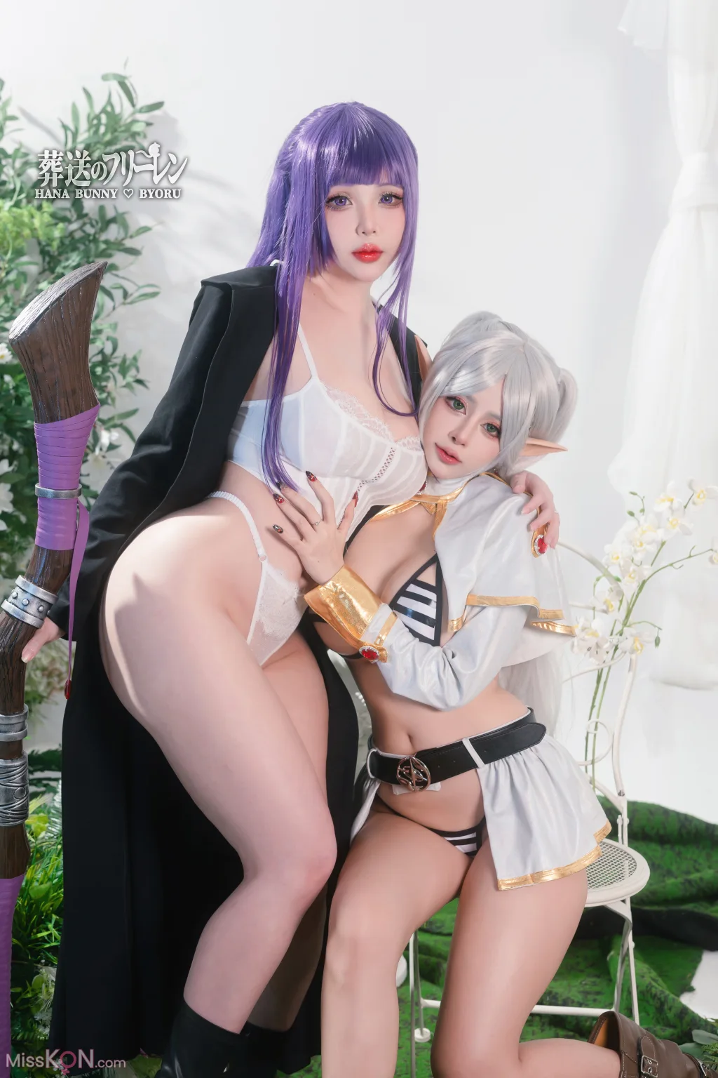 Coser@Byoru &amp; Hana Bunny: Fern and Frieren Sousou no Frieren (24 ảnh)
