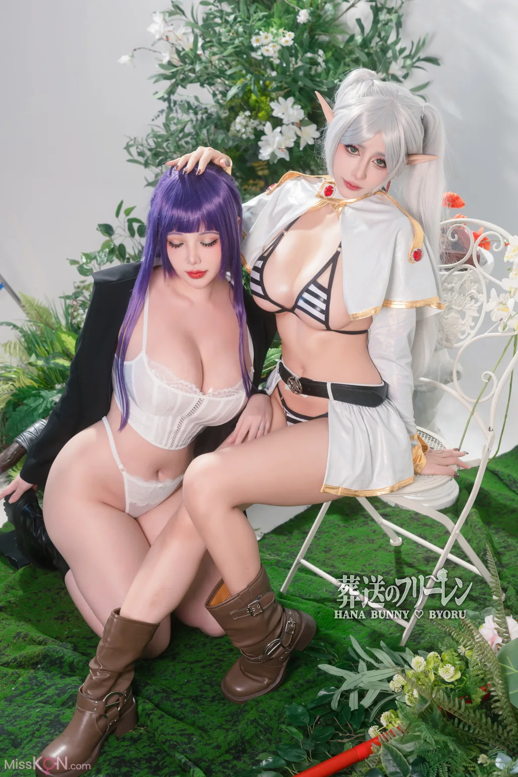 Coser@Byoru &amp; Hana Bunny: Fern and Frieren Sousou no Frieren (24 ảnh)