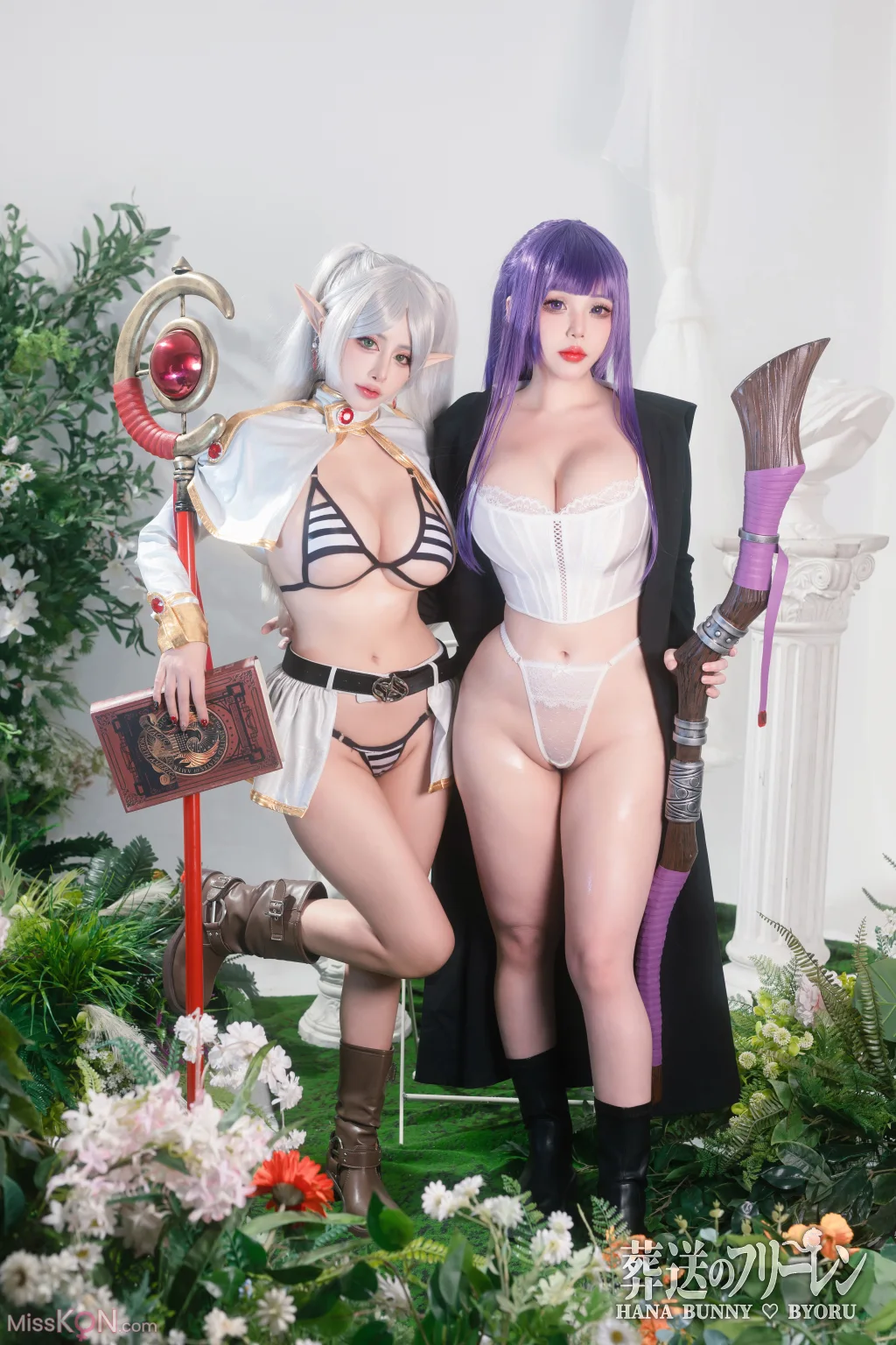 Coser@Byoru &amp; Hana Bunny: Fern and Frieren Sousou no Frieren (24 ảnh)