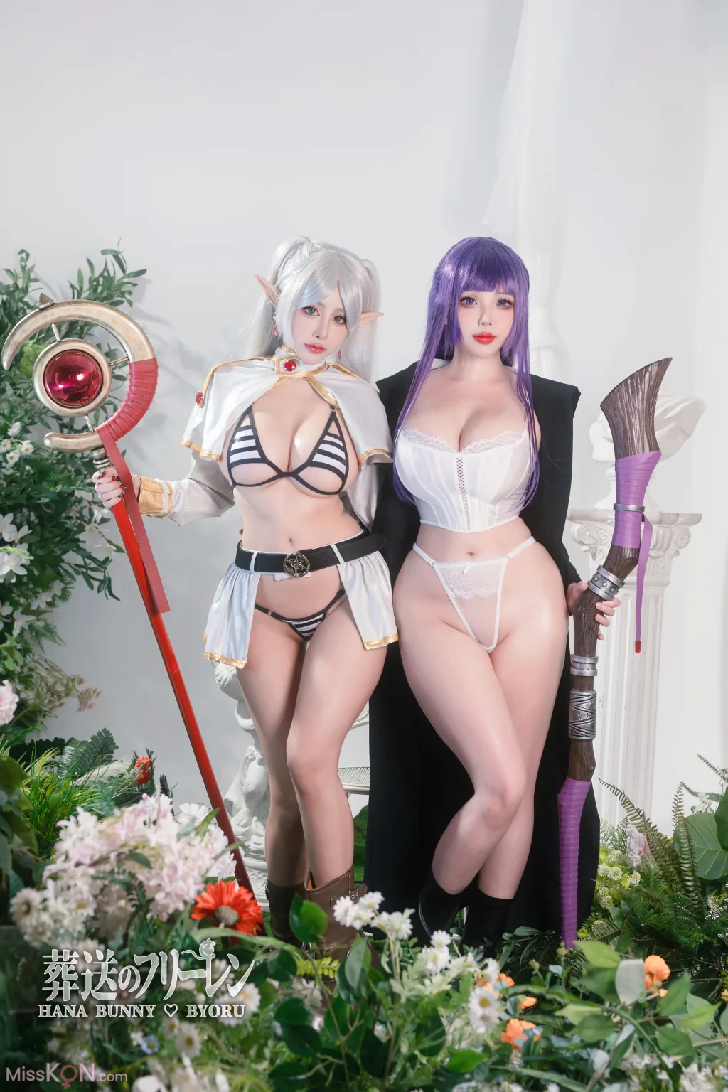 Coser@Byoru &amp; Hana Bunny: Fern and Frieren Sousou no Frieren (24 ảnh)