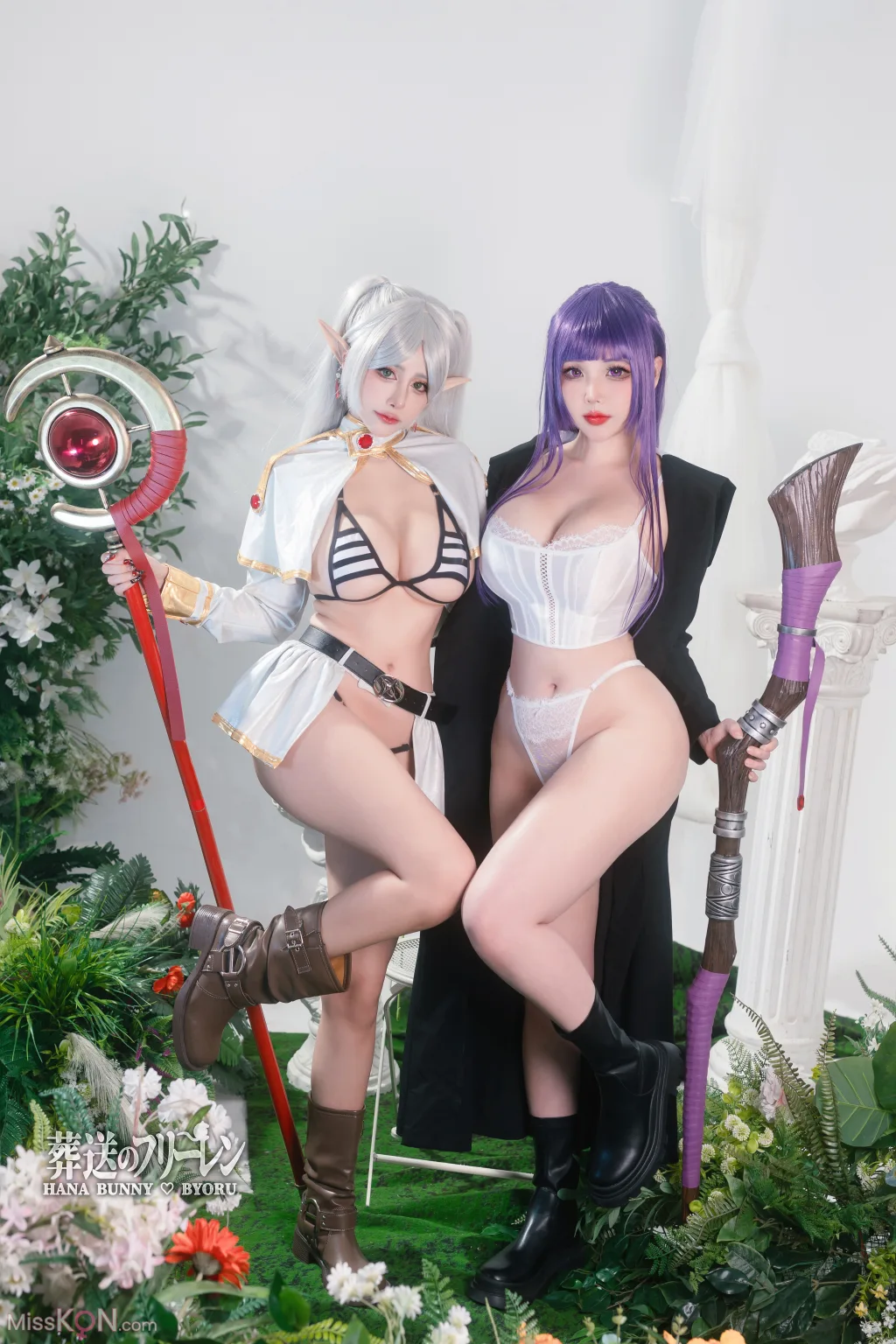 Coser@Byoru &amp; Hana Bunny: Fern and Frieren Sousou no Frieren (24 ảnh)