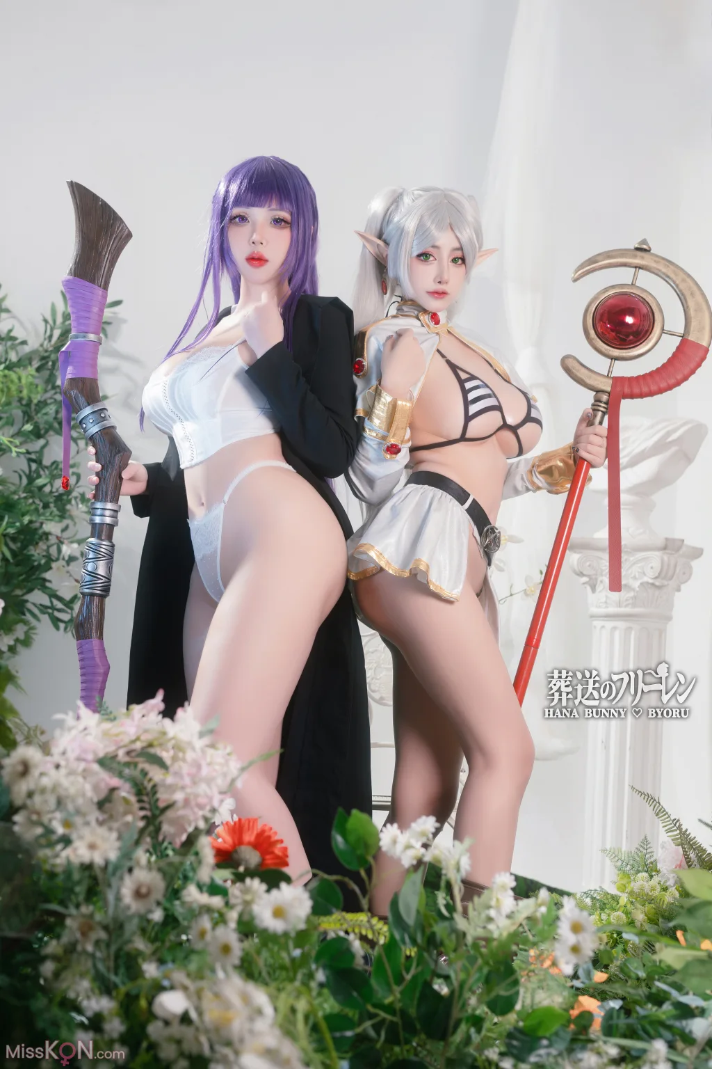 Coser@Byoru &amp; Hana Bunny: Fern and Frieren Sousou no Frieren (24 ảnh)