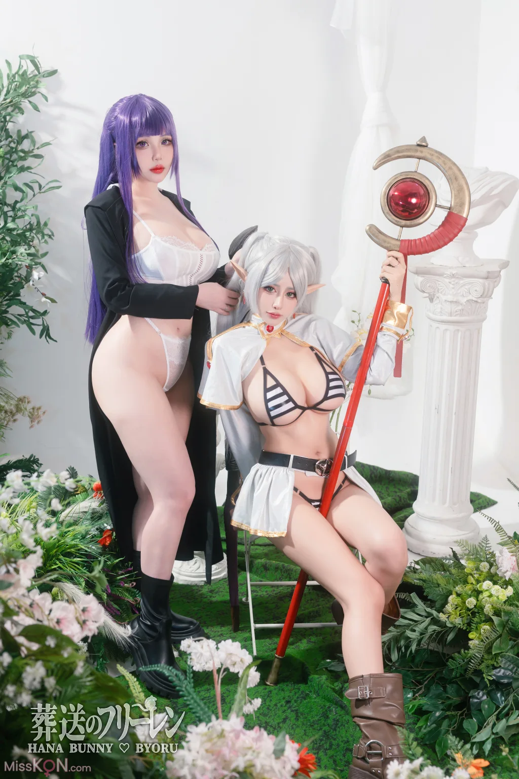 Coser@Byoru &amp; Hana Bunny: Fern and Frieren Sousou no Frieren (24 photos)