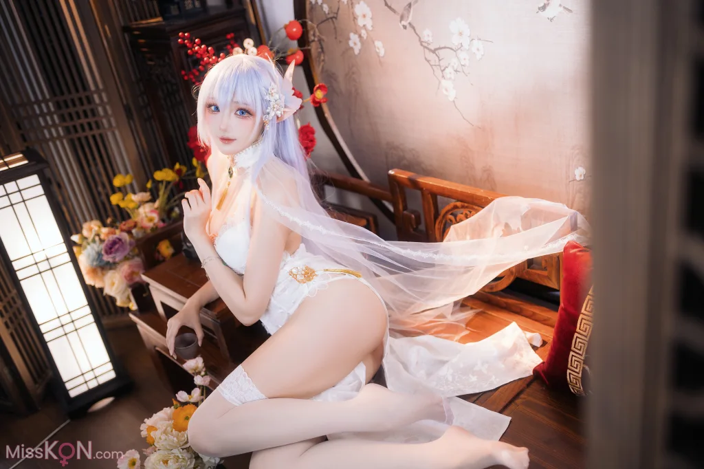 Coser@瓜希酱: 阿尔比恩旗袍 (20 ảnh)