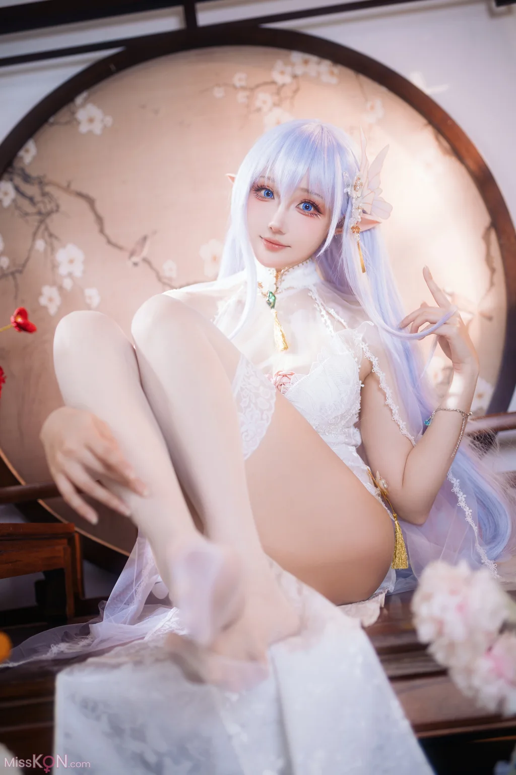 Coser@瓜希酱: 阿尔比恩旗袍 (20 ảnh)