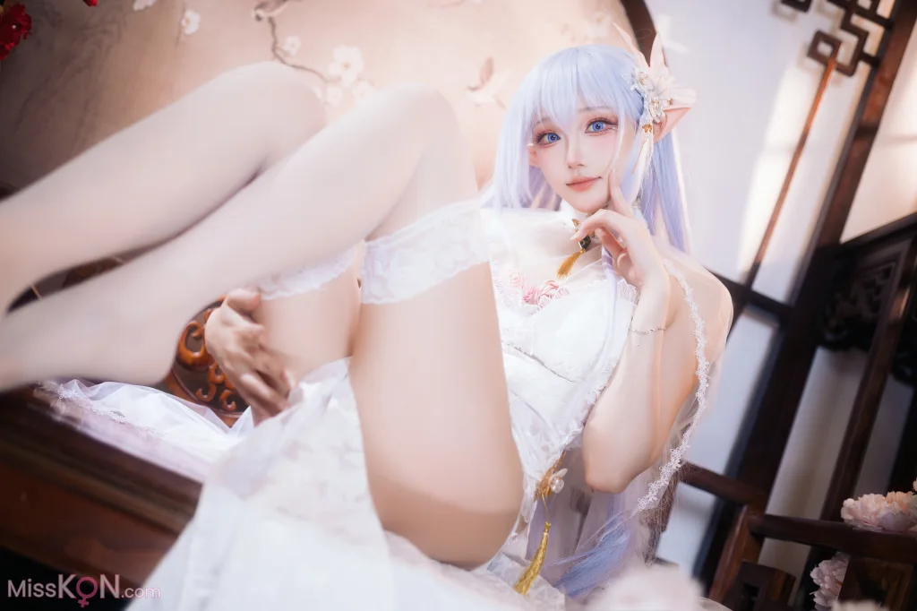 Coser@瓜希酱: 阿尔比恩旗袍 (20 ảnh)