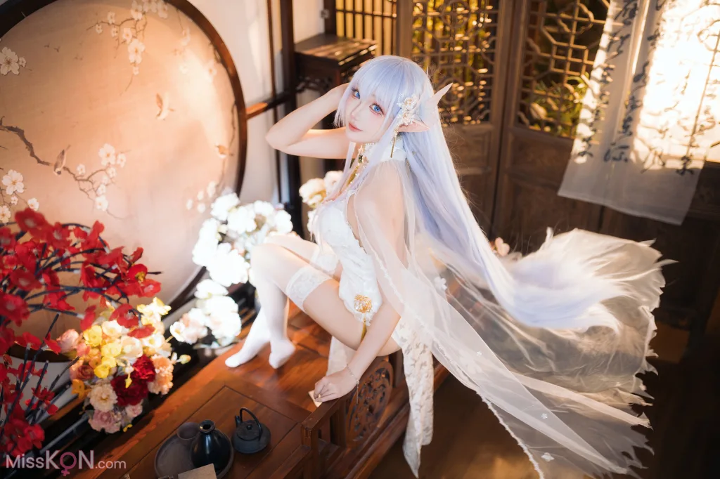 Coser@瓜希酱: 阿尔比恩旗袍 (20 ảnh)