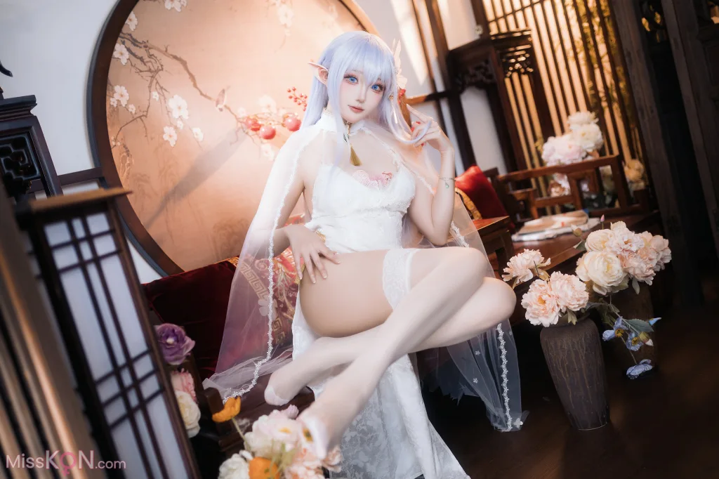 Coser@瓜希酱: 阿尔比恩旗袍 (20 ảnh)