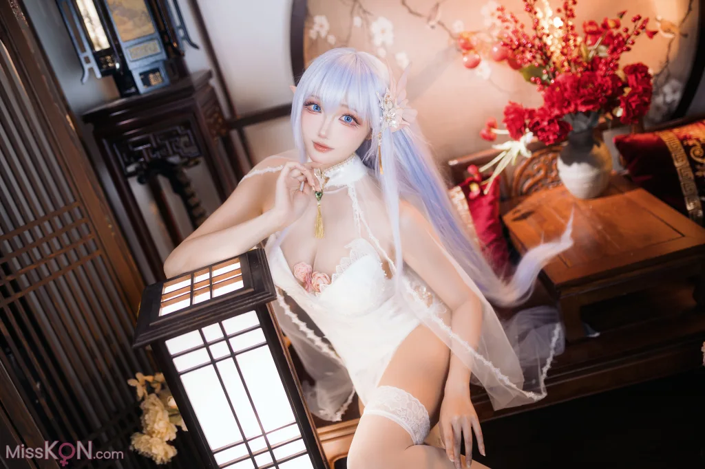 Coser@瓜希酱: 阿尔比恩旗袍 (20 ảnh)