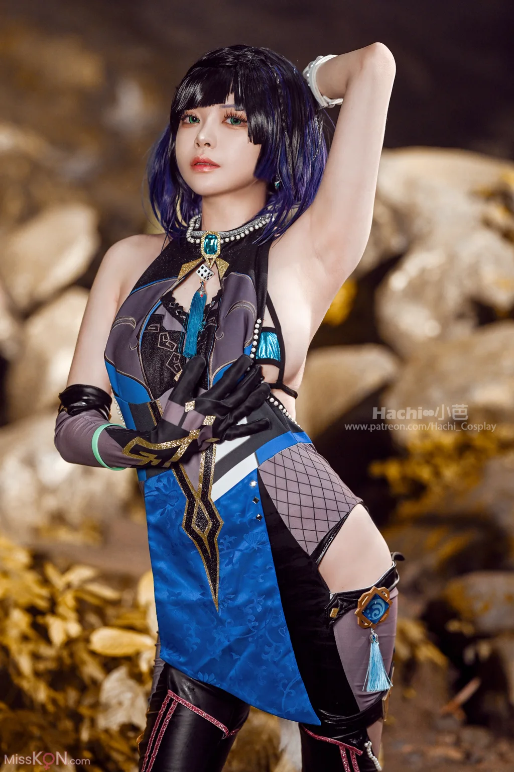 Coser@Hachi_小芭: 原神 – 夜兰 (40 ảnh)