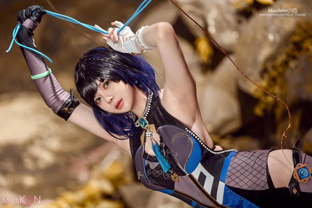 Coser@Hachi_小芭: 原神 – 夜兰 (40 ảnh)
