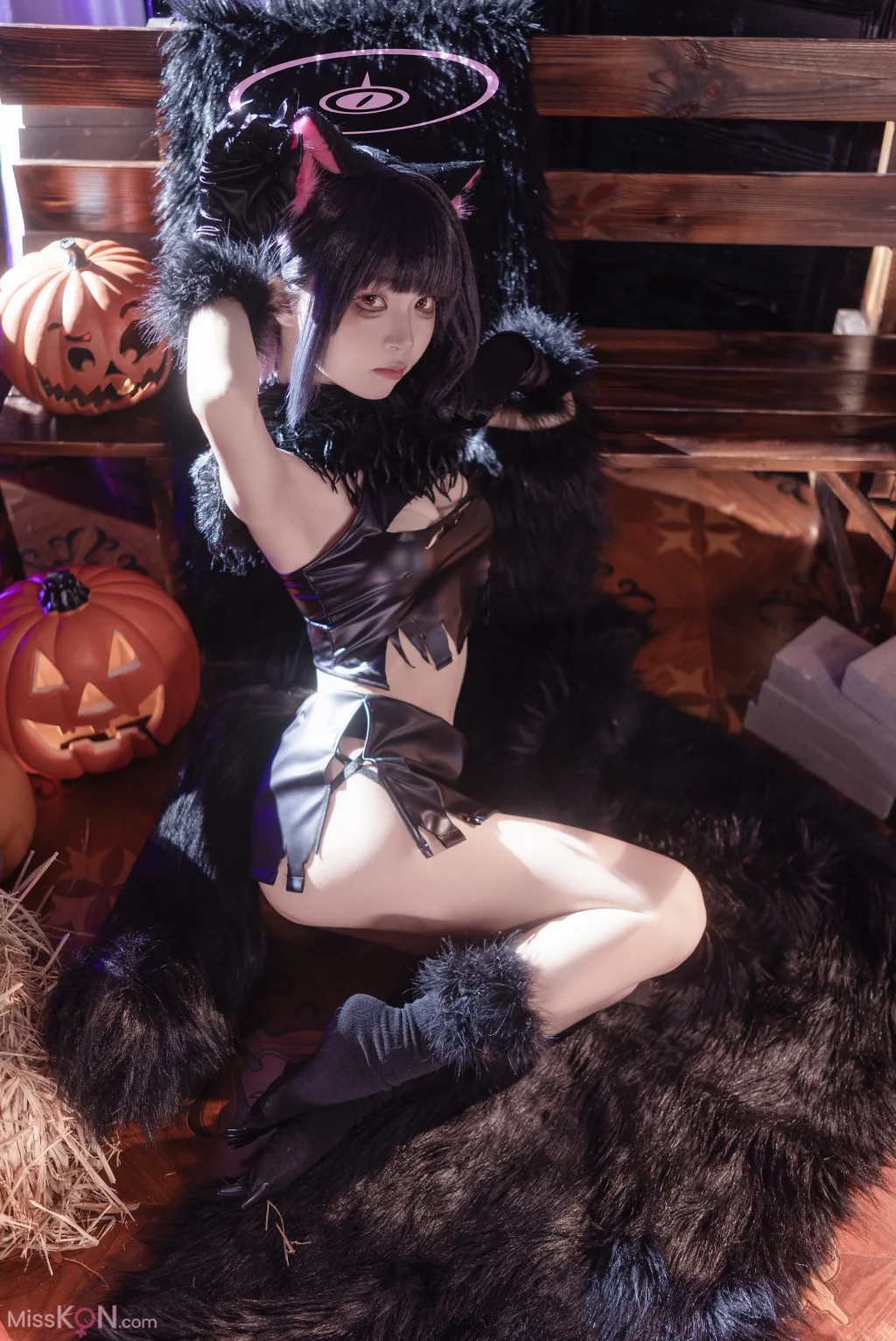 Coser@矢量鱼: 和纱万圣节 (34 photos)
