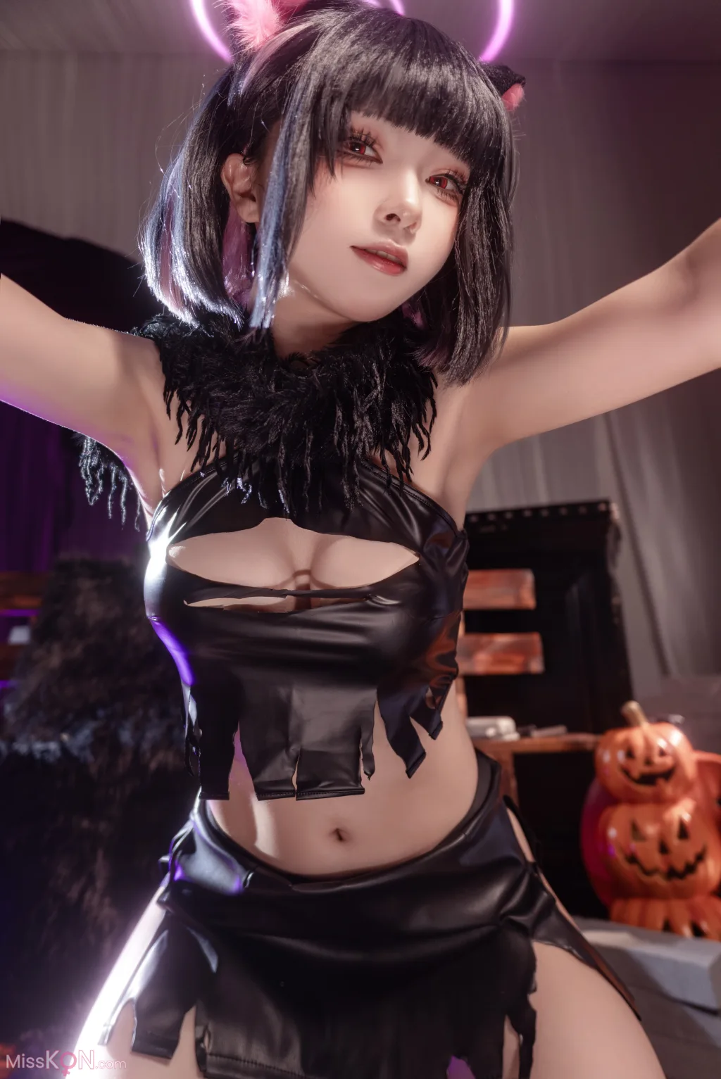 Coser@矢量鱼: 和纱万圣节 (34 photos)