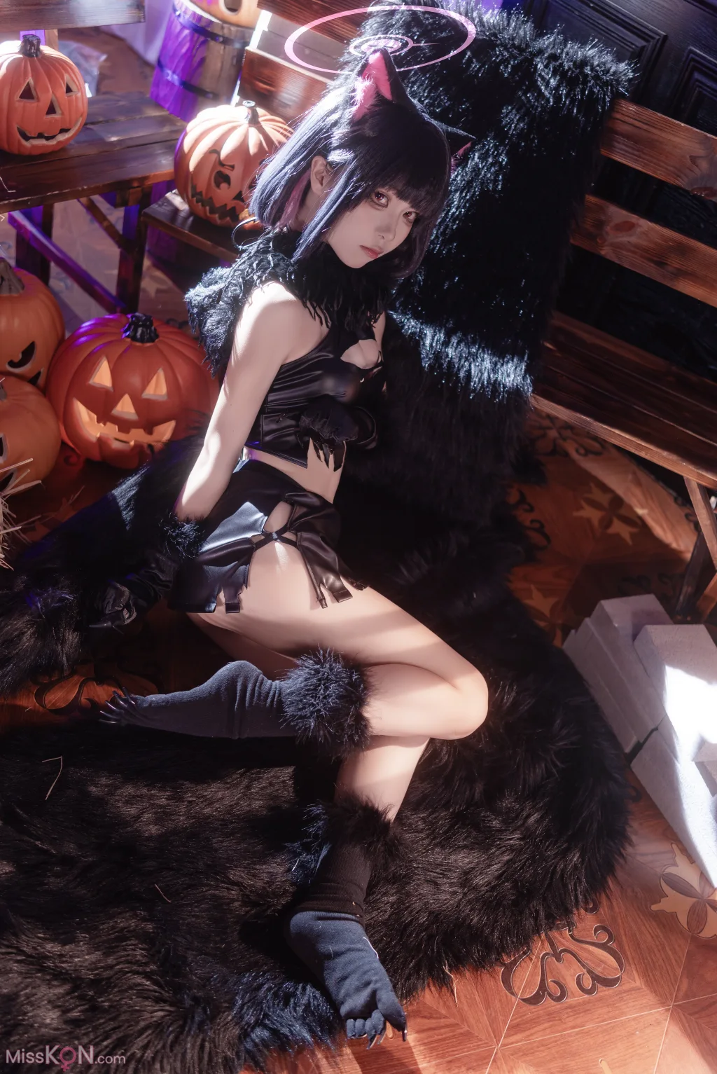 Coser@矢量鱼: 和纱万圣节 (34 photos)