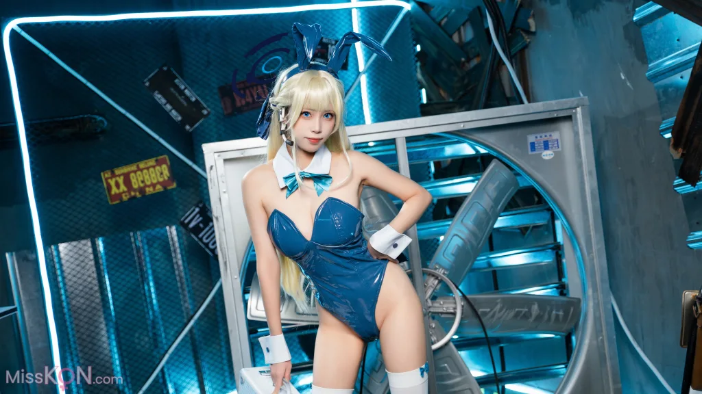 Coser@三無人型: 蔚蓝档案 飞鸟马时兔女郎 (60 ảnh)