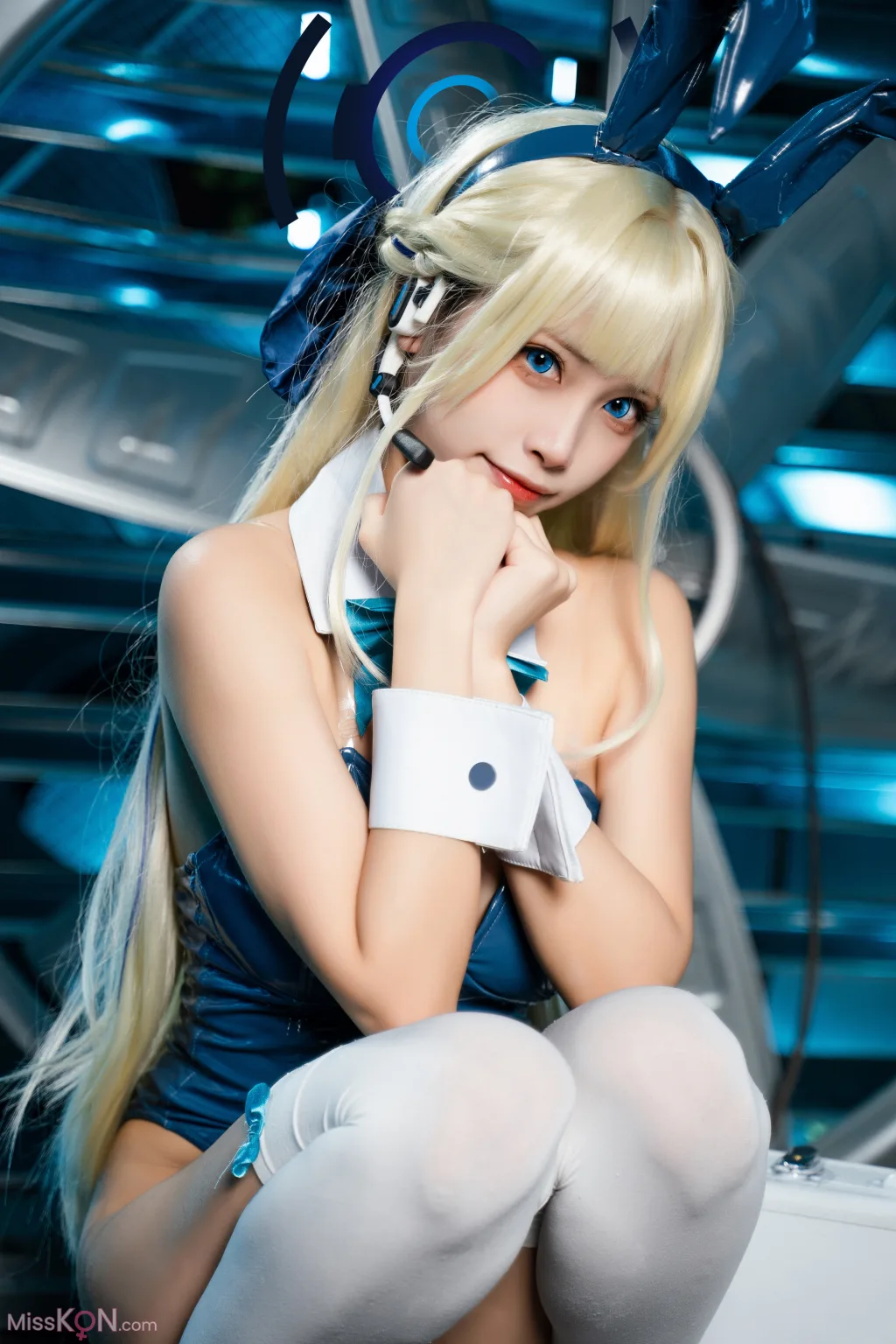 Coser@三無人型: 蔚蓝档案 飞鸟马时兔女郎 (60 ảnh)
