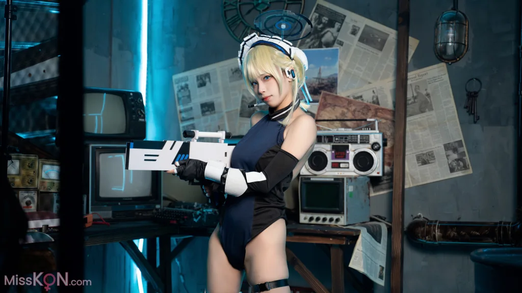 Coser@三無人型: 蔚蓝档案 飞鸟马时兔女郎 (60 photos) – Page 3
