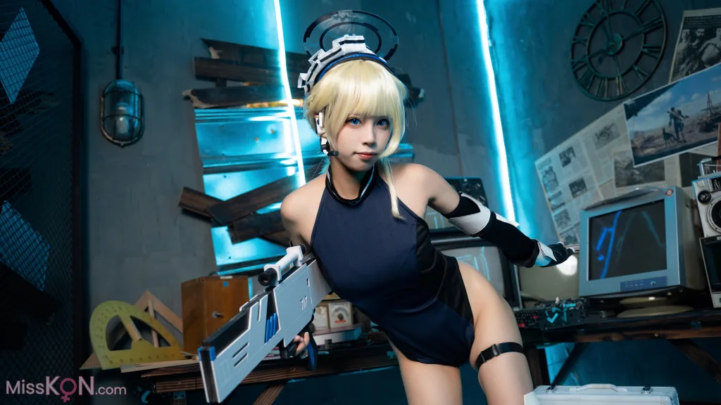 Coser@三無人型: 蔚蓝档案 飞鸟马时兔女郎 (60 photos) – Page 3