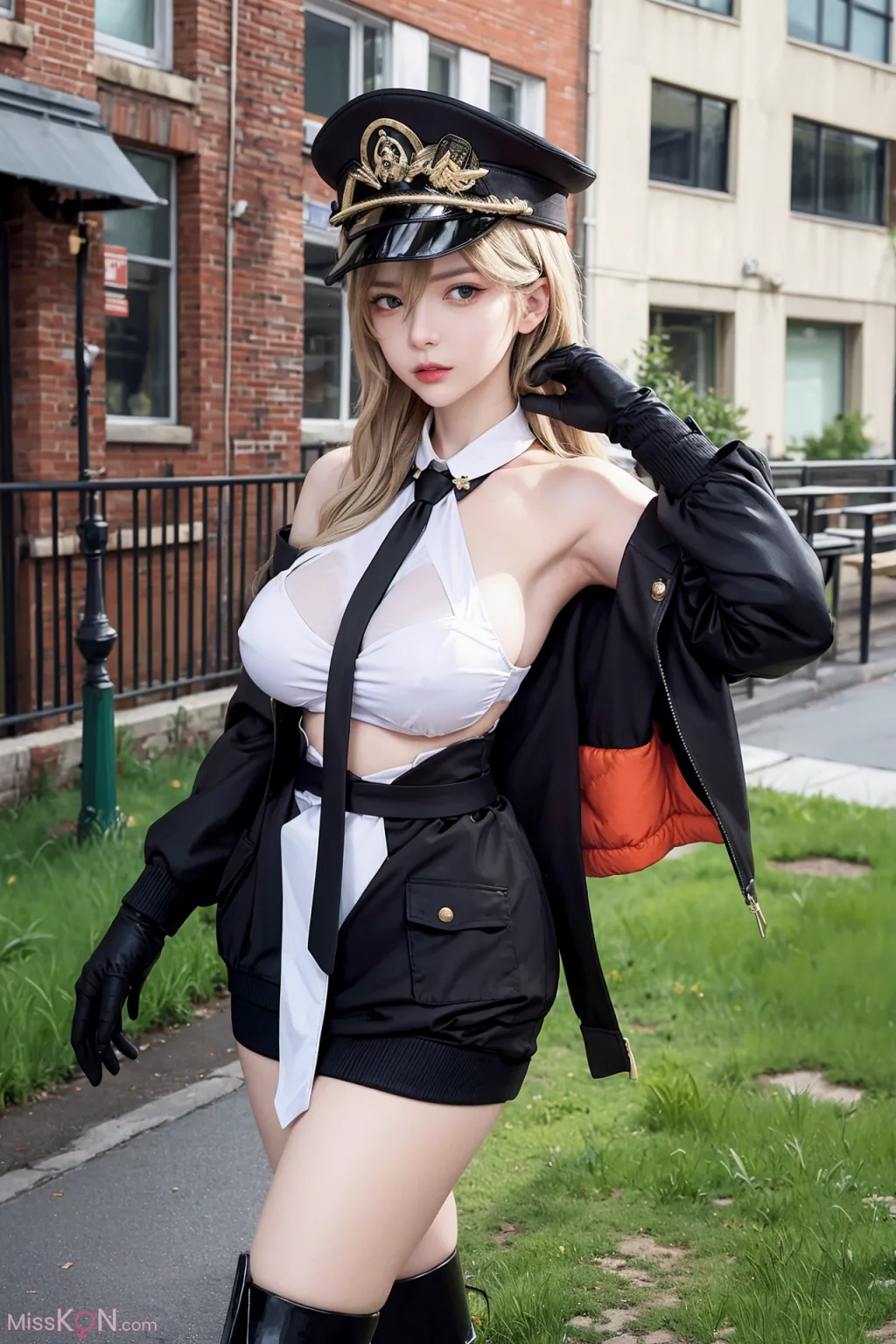 [AI Generated] AI美女制服军官图集 (54 ảnh)