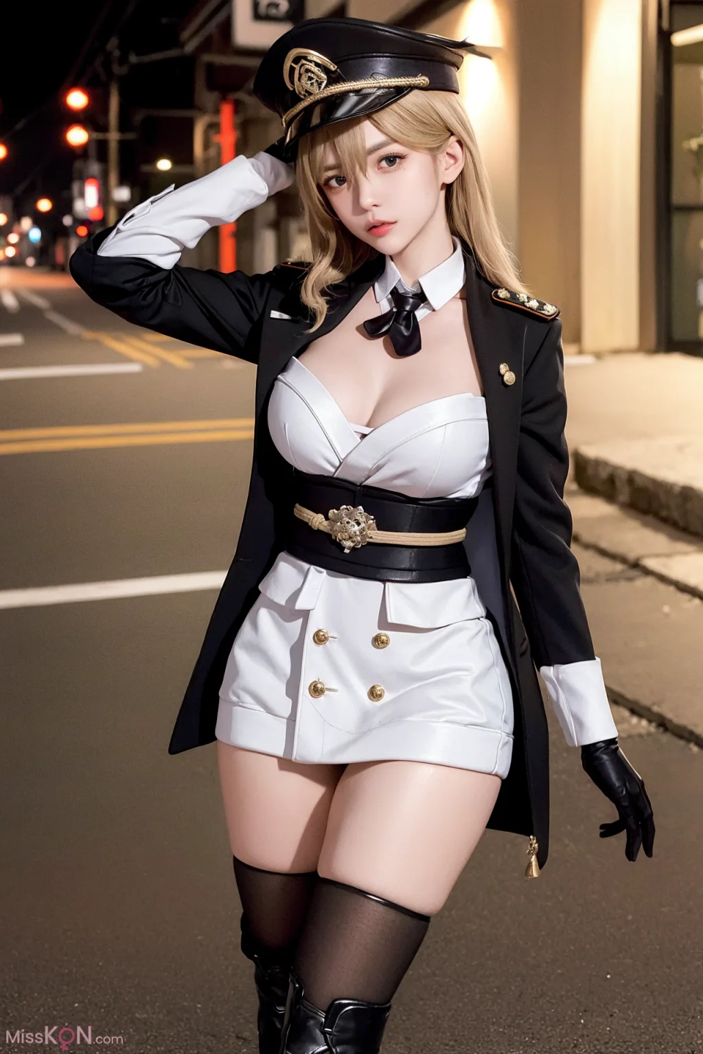 [AI Generated] AI美女制服军官图集 (54 ảnh)