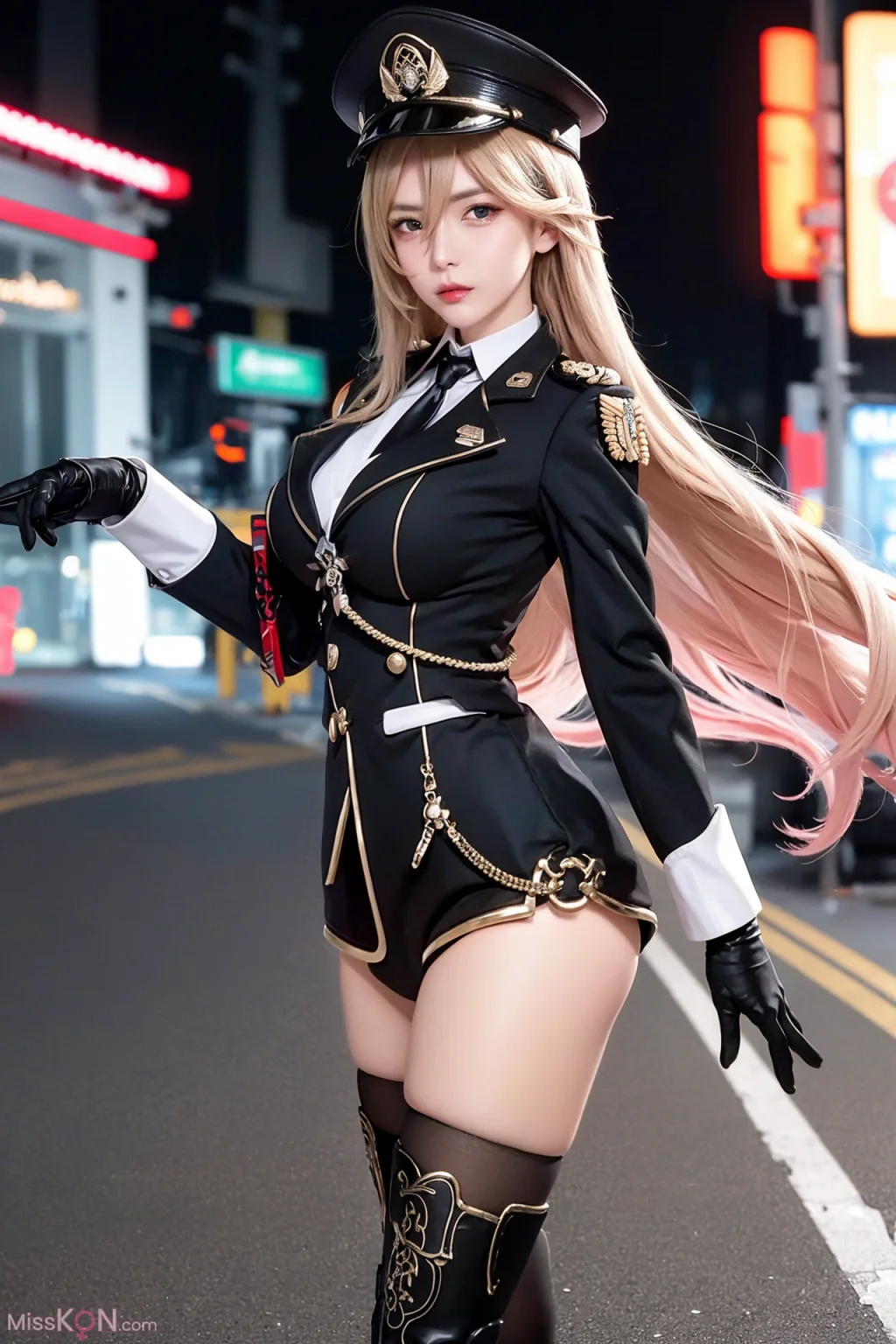 [AI Generated] AI美女制服军官图集 (54 ảnh)